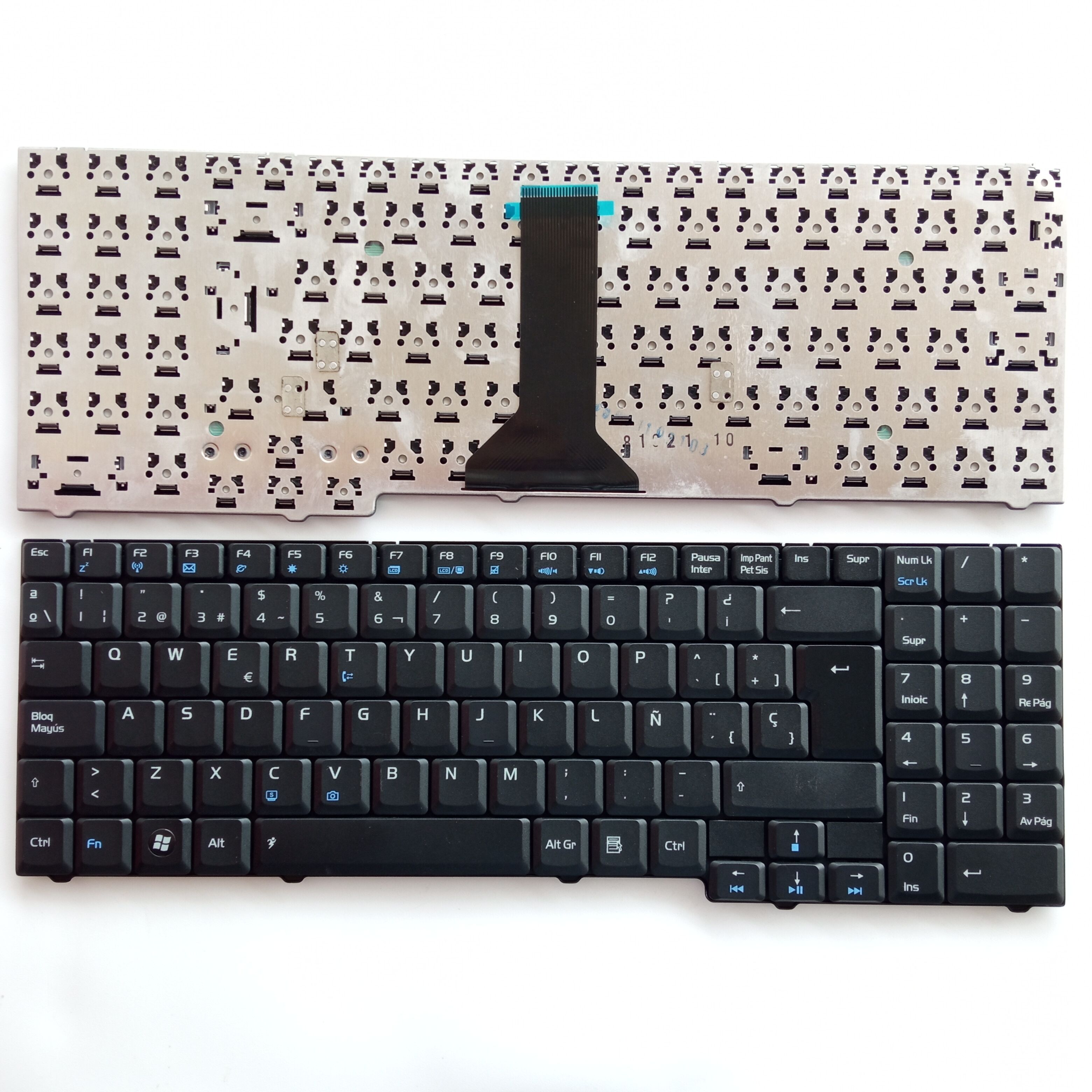Picture of New Replacement Laptop Keyboard For ASUS M51 BLACK SP Layout